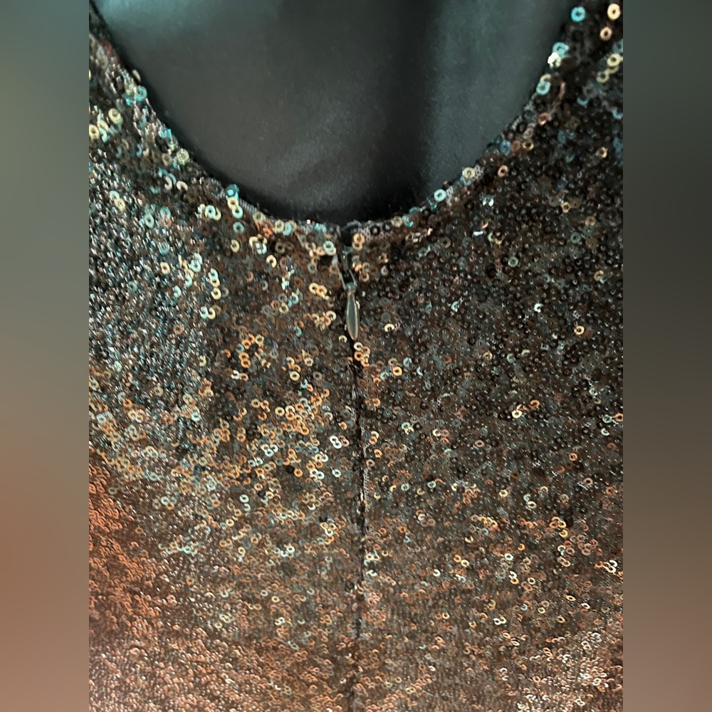 Staud Ilana Emerald Green Sequin Mini Dress XS - Picture 9 of 12